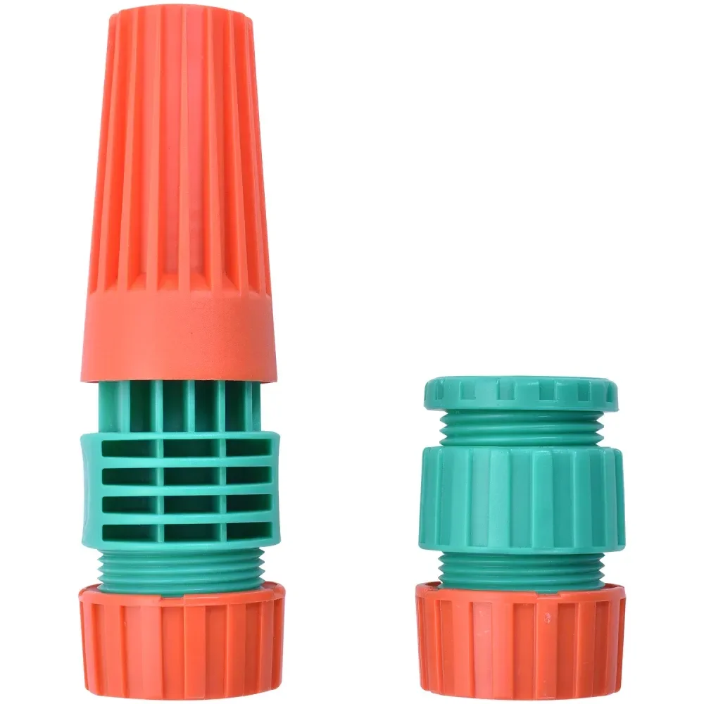 Mangueira Flex Em Pvc 3 Camadas 20M Verde Com Suporte Mural Tramontina - Imagem 5