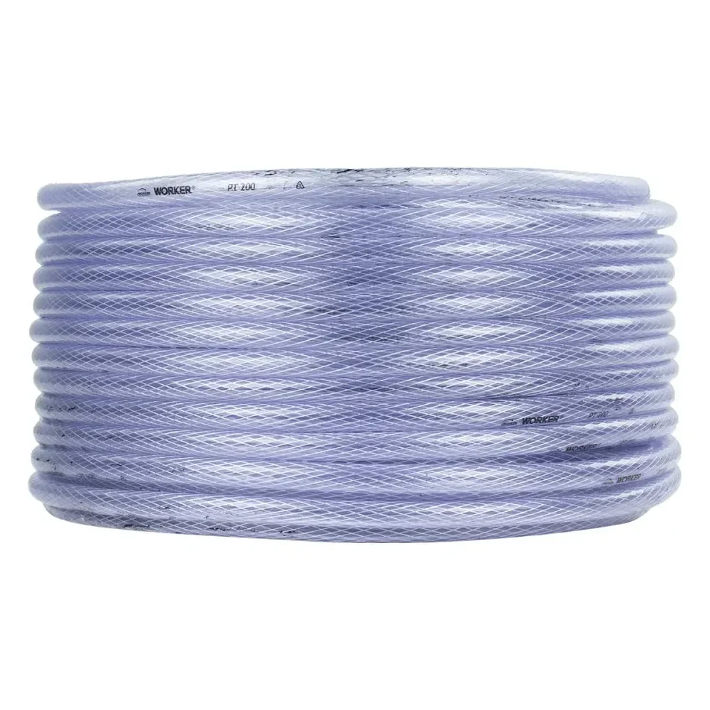 Mangueira Trançada Transparente 1/2 50M Pt200 Worker - Imagem 2