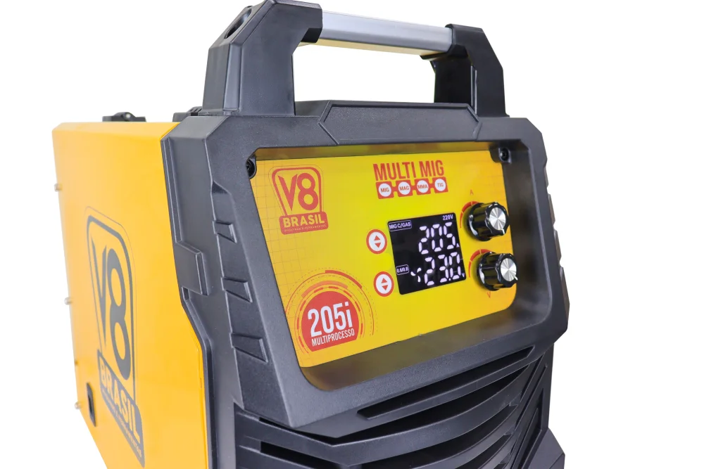 Máquina De Solda Multiprocesso Mig 205I 220V V8 Brasil - Imagem 5