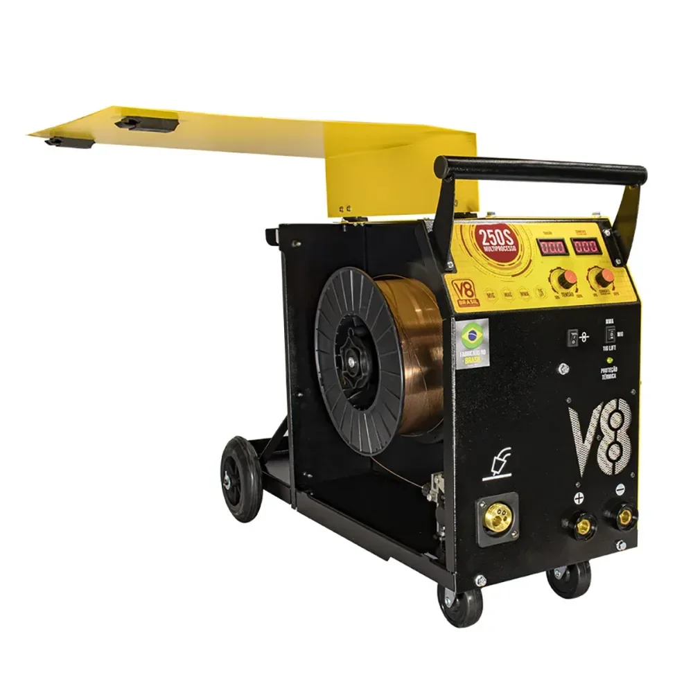 Máquina De Solda Multiprocesso Mono 11,2 Kva 220V V8 Brasil - Imagem 3
