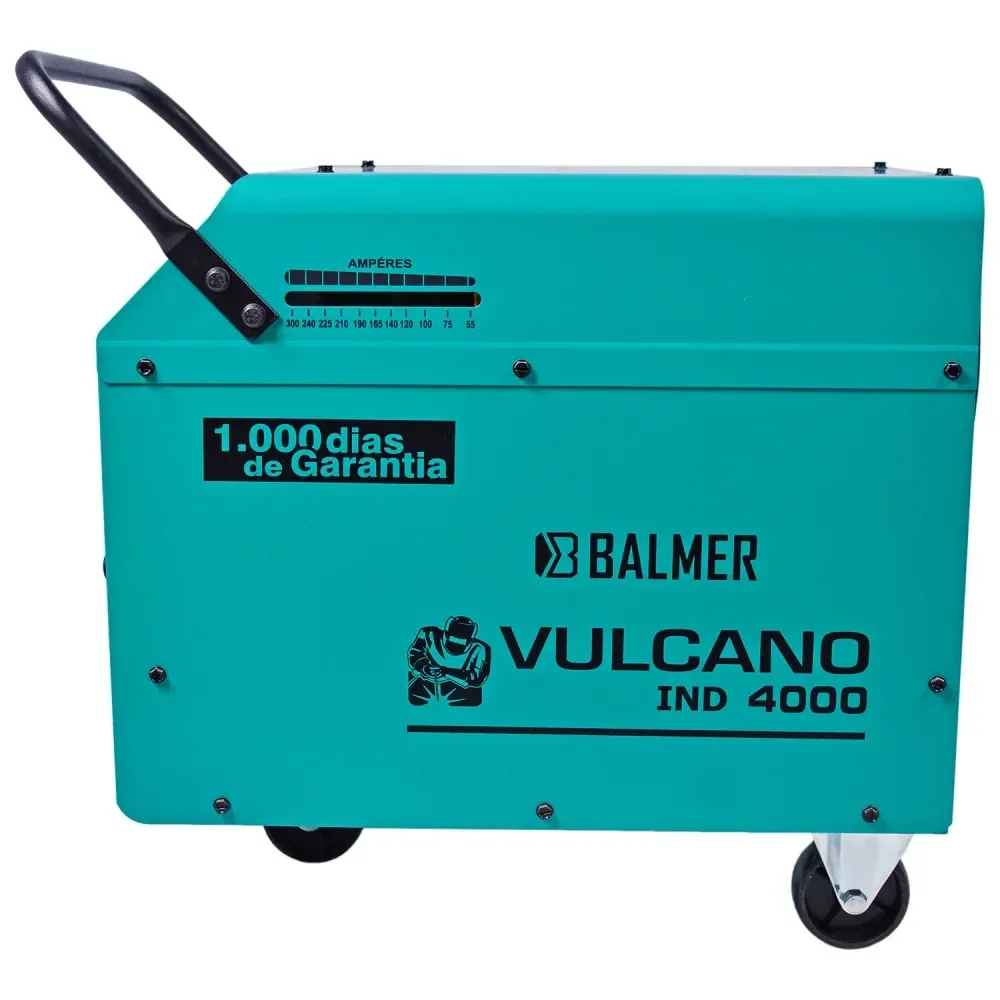 Máquina De Solda Vulcano Ind 4000 270A 77V Bifásico Balmer - Imagem 2