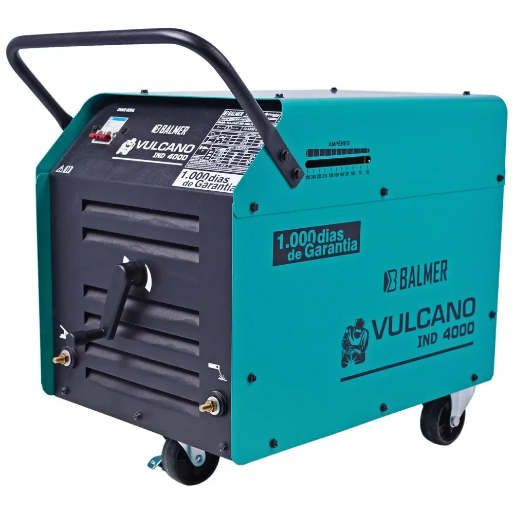 Máquina De Solda Vulcano Ind 4000 270A 77V Bifásico Balmer - Imagem 3