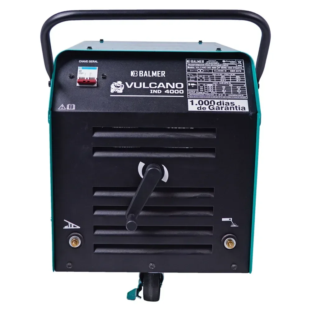 Máquina De Solda Vulcano Ind 4000 270A 77V Bifásico Balmer - Imagem 4