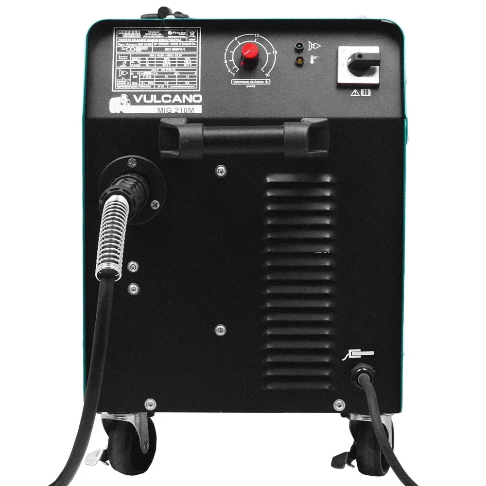 Máquina De Solda Vulcano Mig 210M 185A 220V Balmer - Imagem 4