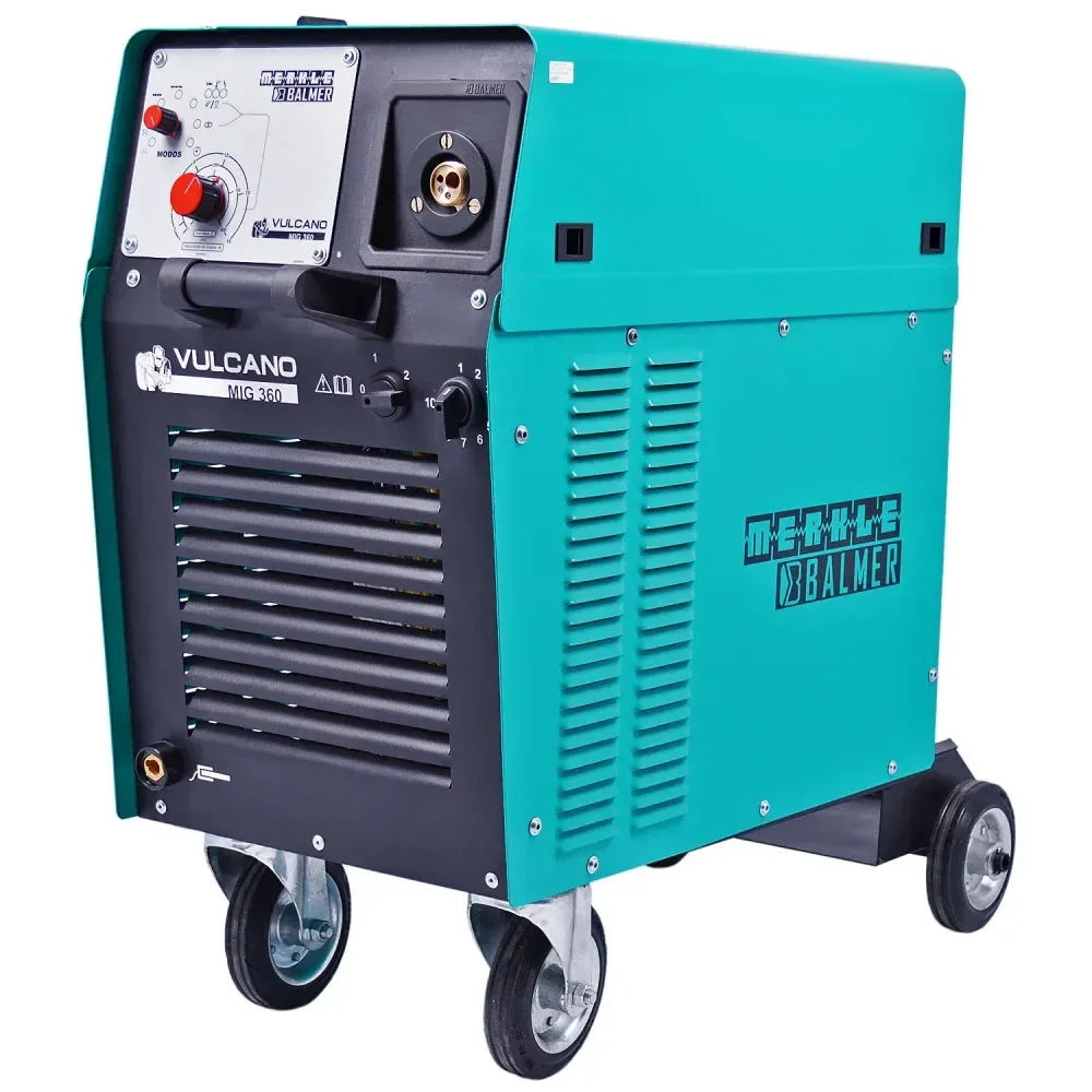 Máquina De Solda Vulcano Mig 360 220/380V Balmer - Imagem 3