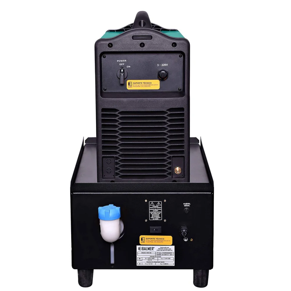 Máquina De Solda Vulcano Tig 300P Ac-Dc 220V Balmer - Imagem 3