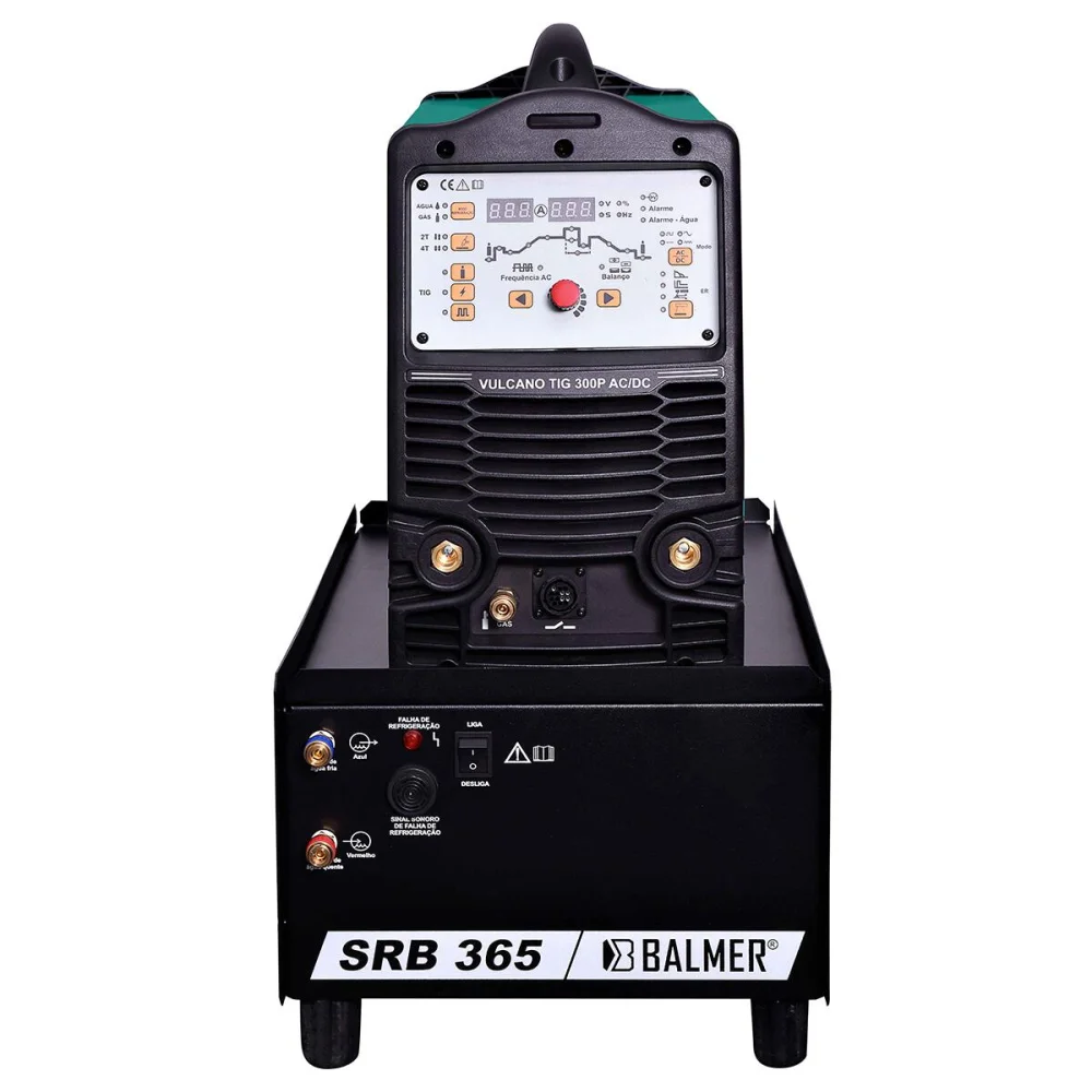 Máquina De Solda Vulcano Tig 300P Ac-Dc 220V Balmer - Imagem 4