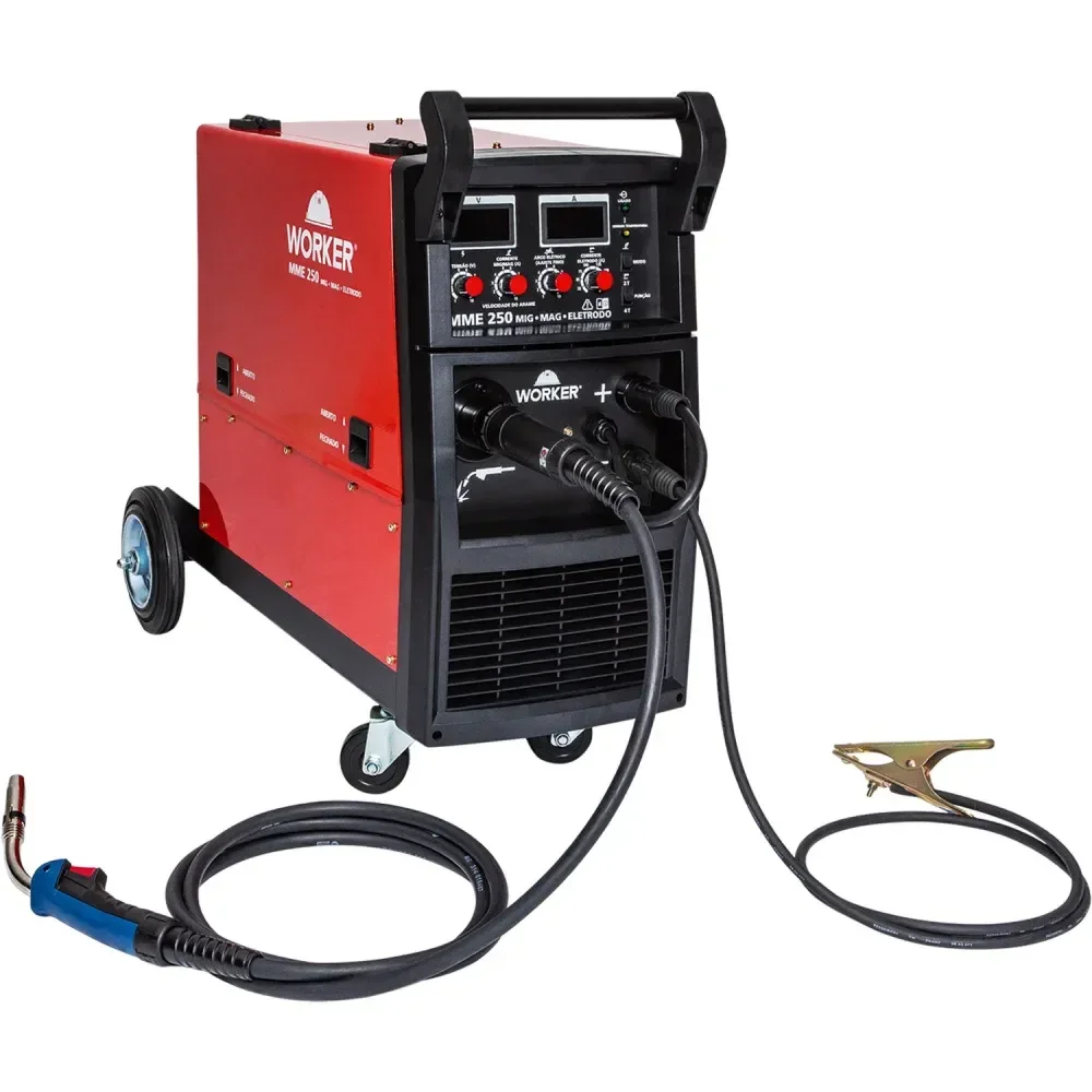 Máquina Para Solda Mig/Mag Mme 250A 220V Worker - Imagem 2