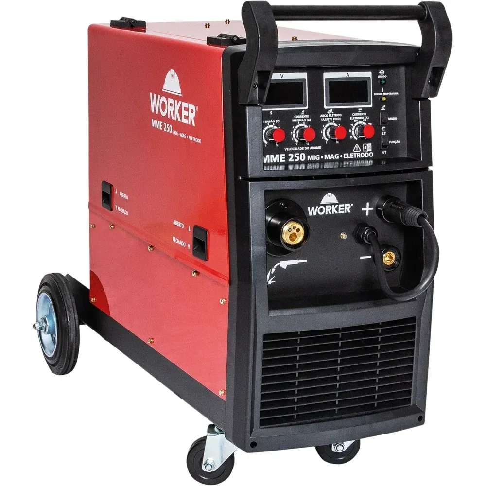 Máquina Para Solda Mig/Mag Mme 250A 220V Worker - Imagem 4