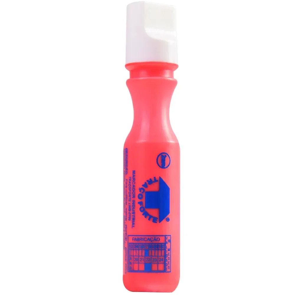 Marcador Industriais Ecológico Vermelho 2Mm 60Ml Baden  - Imagem 2
