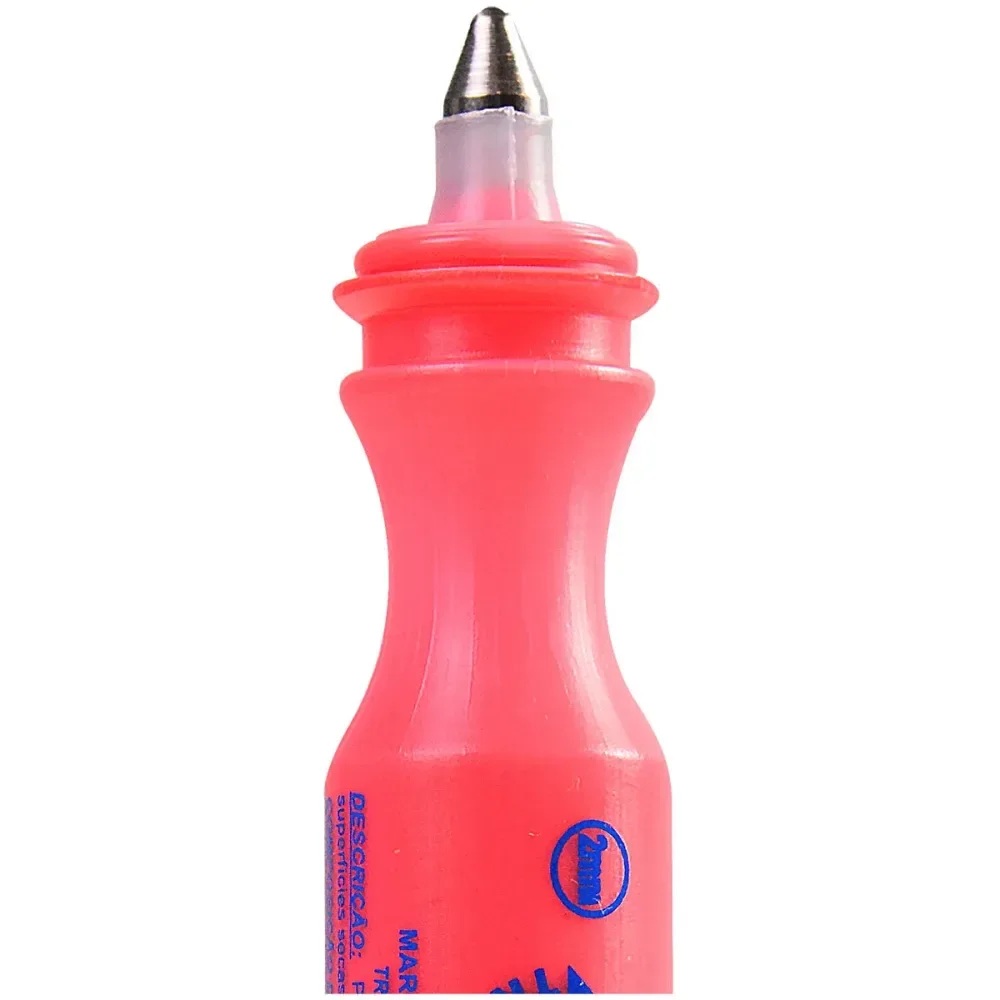 Marcador Industriais Ecológico Vermelho 2Mm 60Ml Baden  - Imagem 3