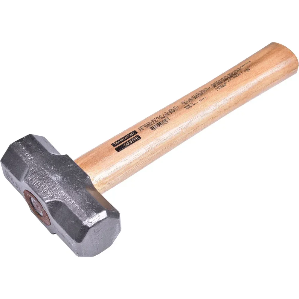 Marreta Oitavada 2000G Basic Com Cabo De Madeira Tramontina - Imagem 3