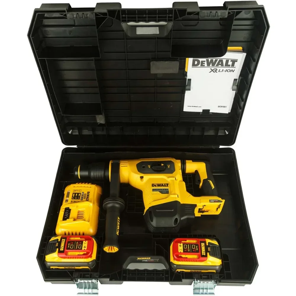 Martelete A Bateria Sds Max 1 9/16 60V 220V Flexvolt Dewalt - Imagem 2