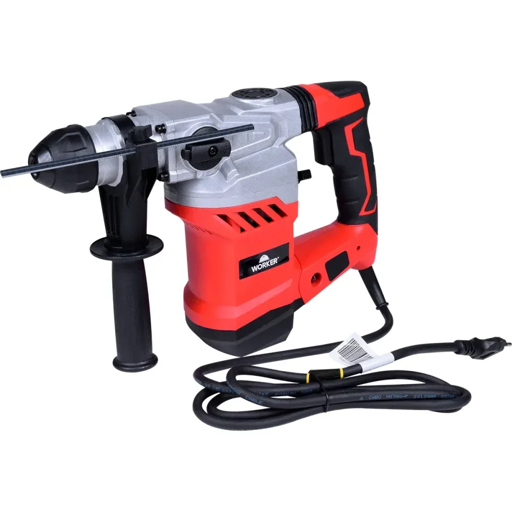 Martelete Perfurador Rompedor Sds Plus 1500W 220V Worker - Imagem 3