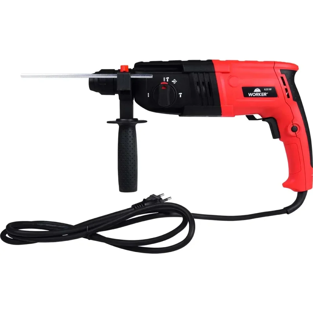 Martelete Perfurador Rompedor Sds Plus 620W 2,8J Worker - Imagem 2