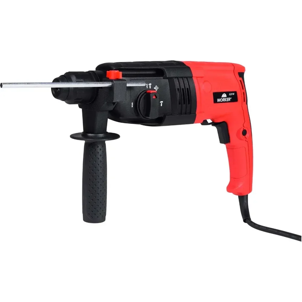 Martelete Perfurador Rompedor Sds Plus 620W 2,8J Worker - Imagem 3