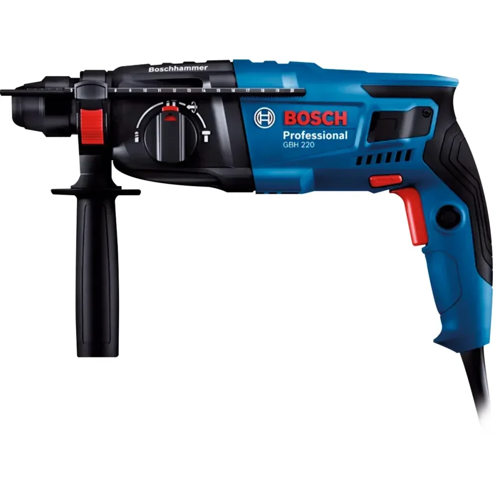 Martelete Rompedor Gbh220 720W Em Maleta Bosch - Imagem 2