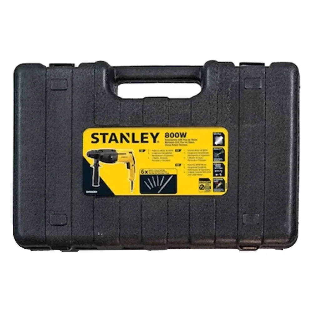 Martelete Sds Plus 1” 2,4J 800W 127V Shr263Ka Stanley - Imagem 4