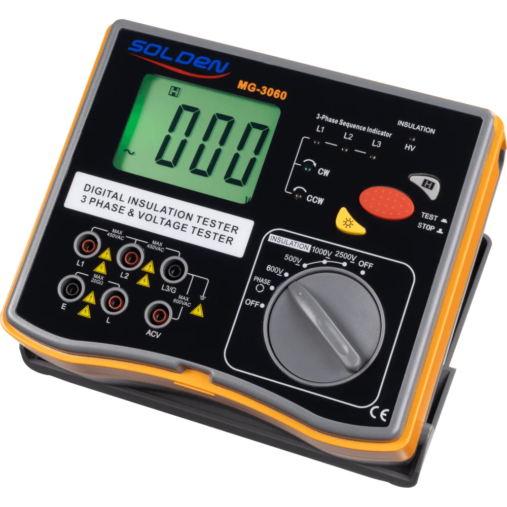 Megôhmetro Digital Mg-3060 Solden - Imagem 2