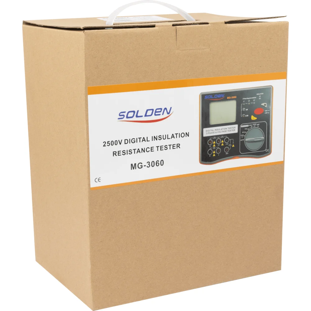 Megôhmetro Digital Mg-3060 Solden - Imagem 12