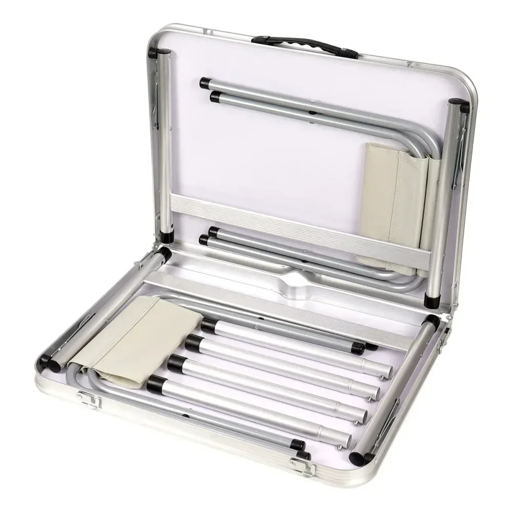 Mesa Dobrável Trail 2 Banquetas Alumínio Kala - Imagem 5