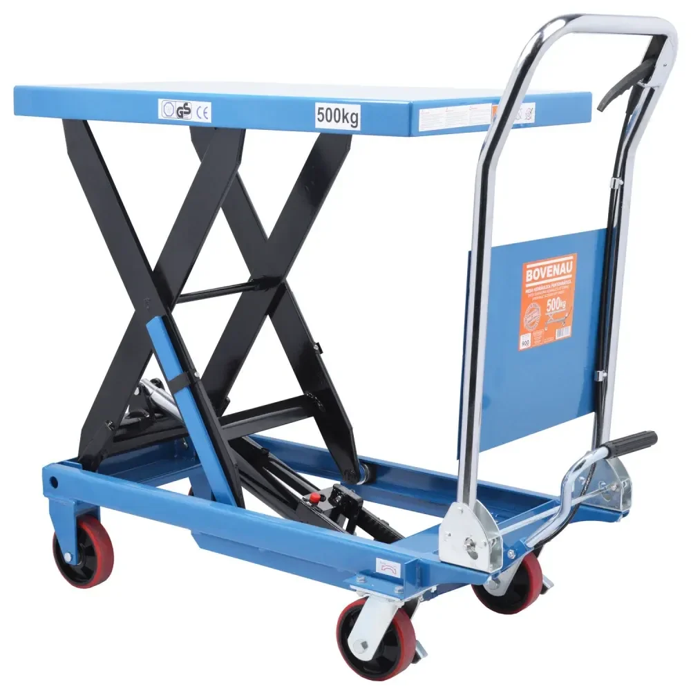 Mesa Hidráulica Pantográfica 500Kg Me500 Bovenau - Imagem 4