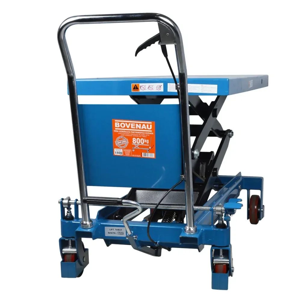 Mesa Hidráulica Pantográfica Elevada 800Kg Mee800 Bovenau - Imagem 4