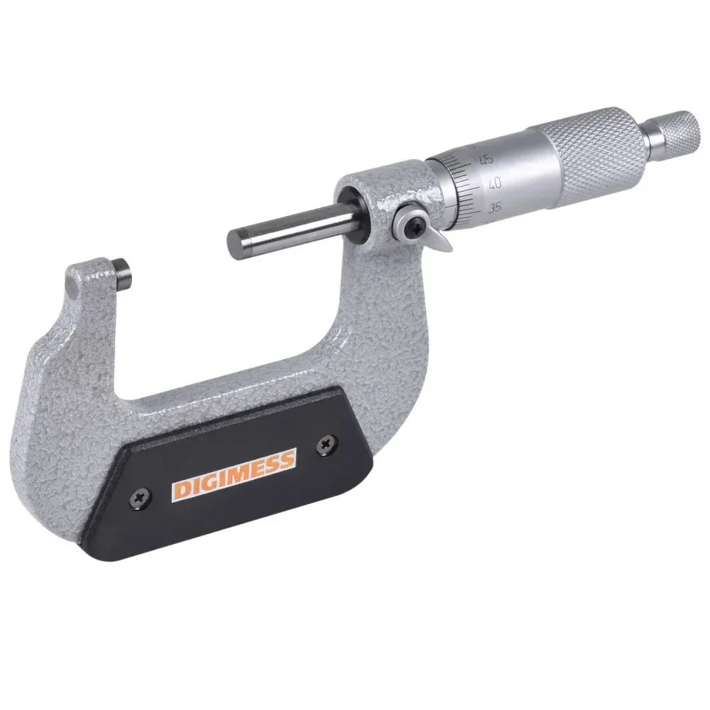 Micrômetro Externo Arco Em Aço Forjado 25 A 50 Mm Digimess - Imagem 2