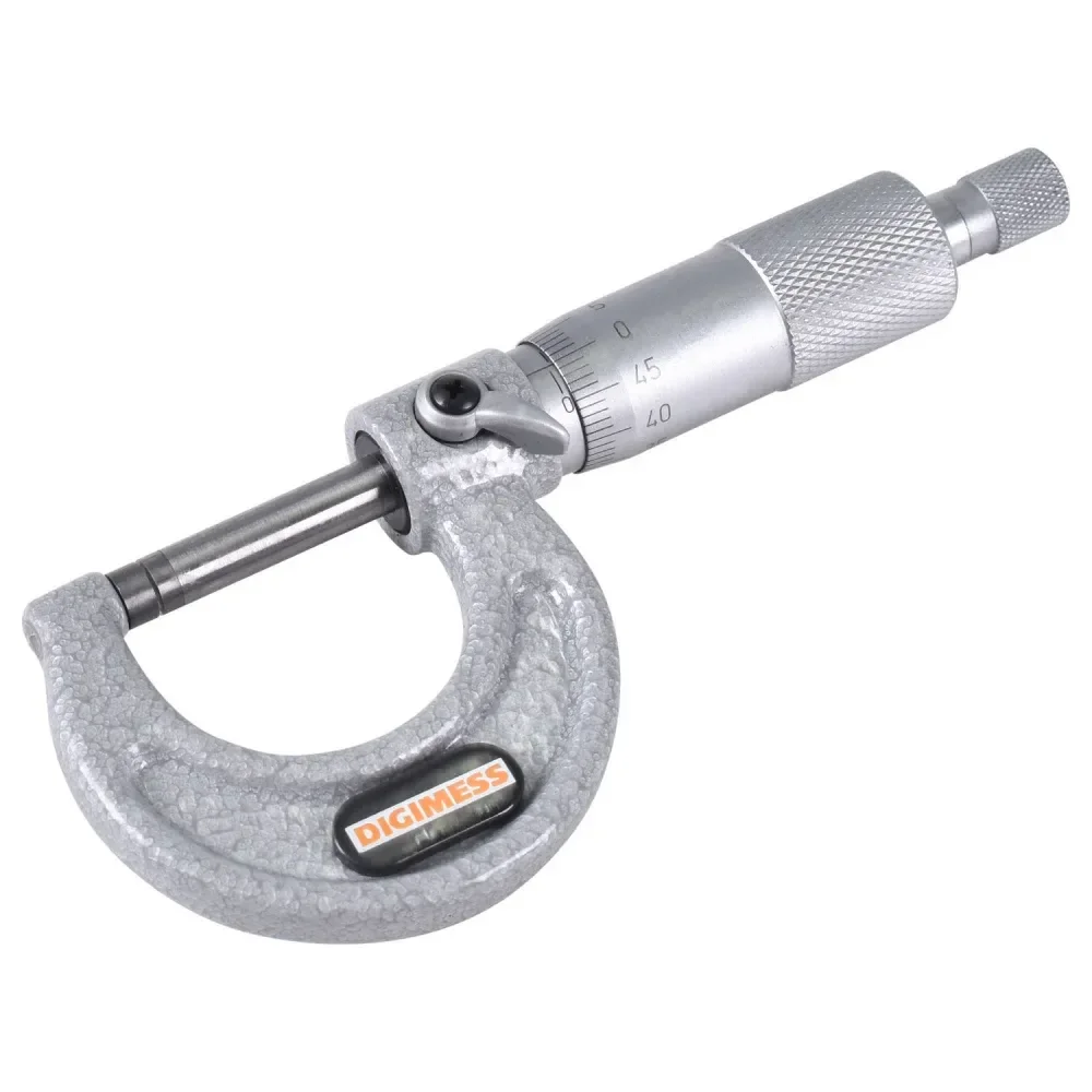 Micrômetro Externo Arco Ferro Fundido 0 A 25 Mm Digimess - Imagem 2