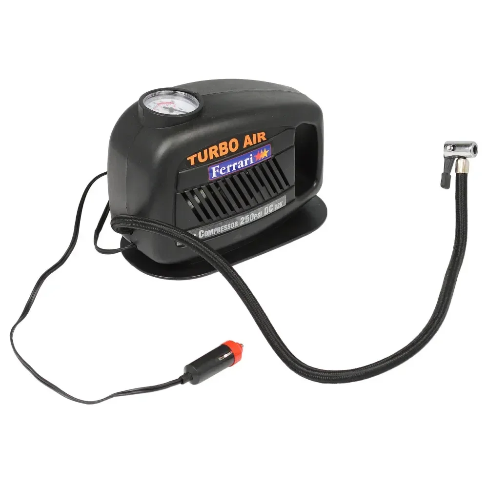 Mini Compressor De Ar 30 Libras Ferrari Mcta12 - 12 Volts - Imagem 2