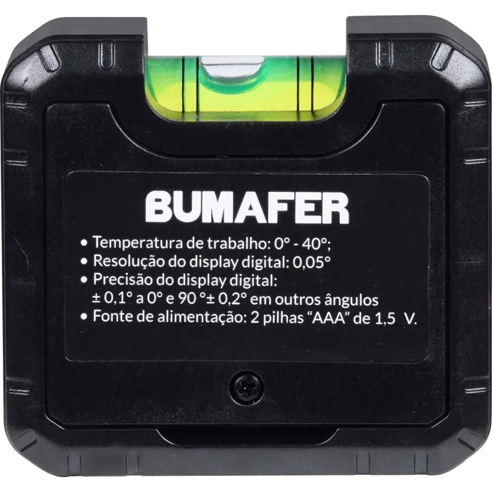 Mini Nível Digital Com 1 Bolha 360° Bumafer - Imagem 4