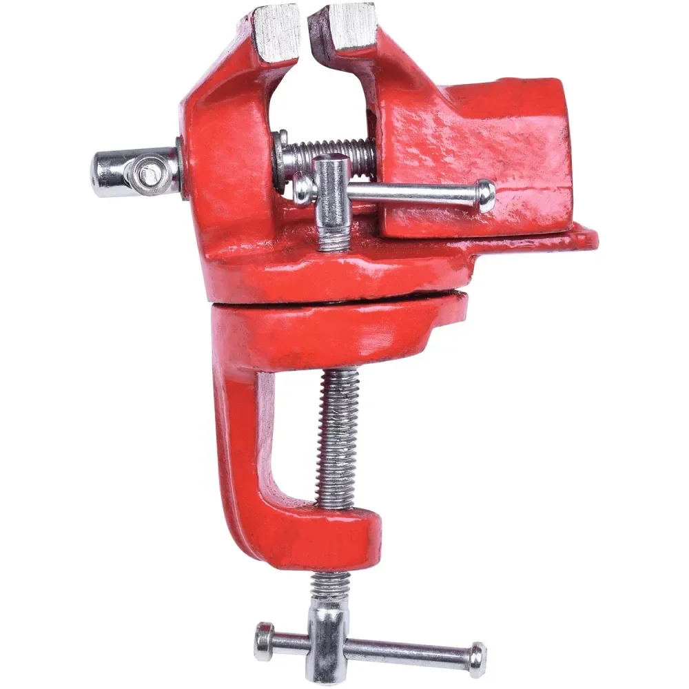 Mini Torno Bancada Giratória 40 Mm Worker - Imagem 2