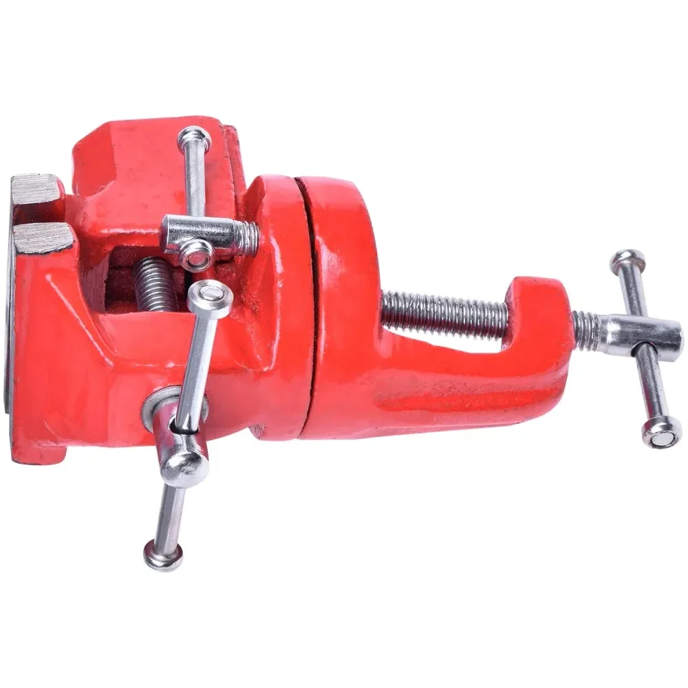 Mini Torno Bancada Giratória 40 Mm Worker - Imagem 4