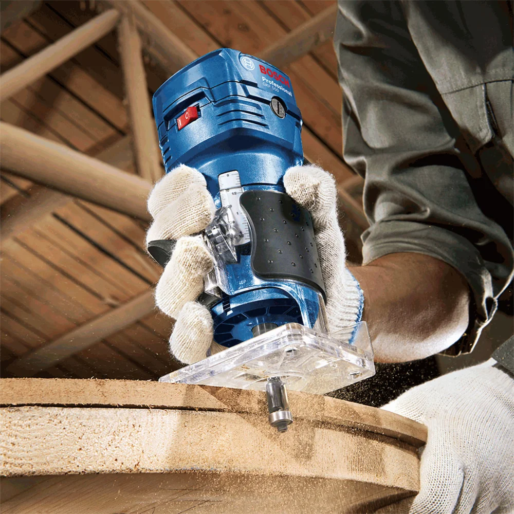 Mini Tupia Manual Gkf550 550W 127V Bosch - Imagem 8