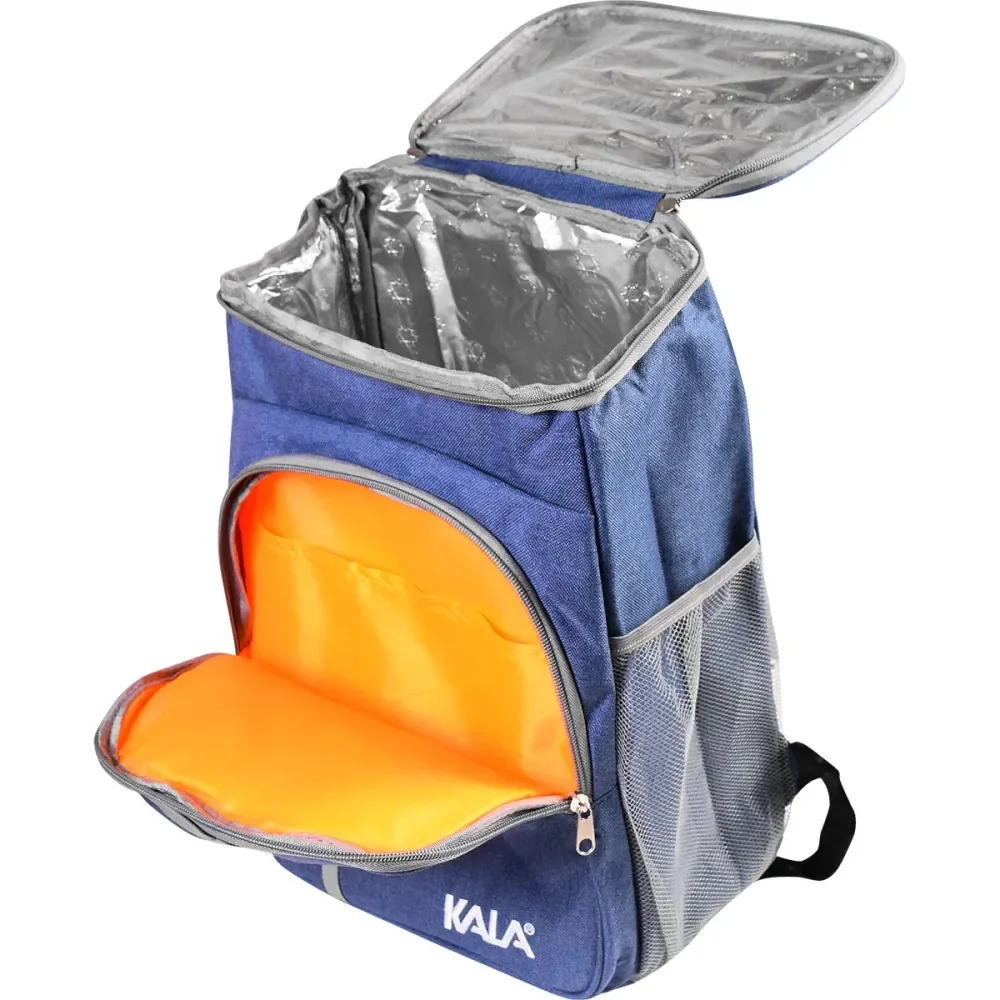 Mochila Térmica Azul Kala Praticidade e Estilo Garantidos