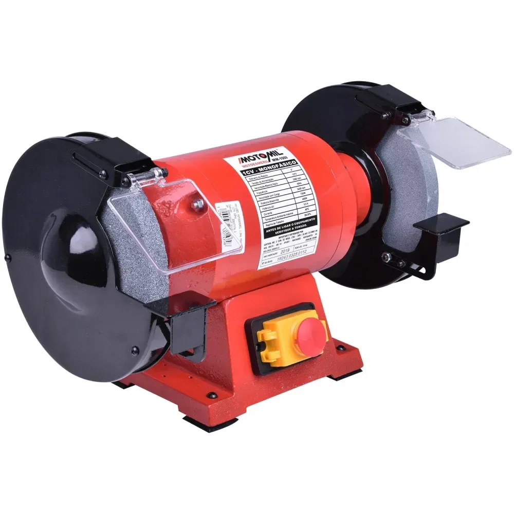 Moto Esmeril Profissional 1,0 Hp Mm100I Motomil - Imagem 2
