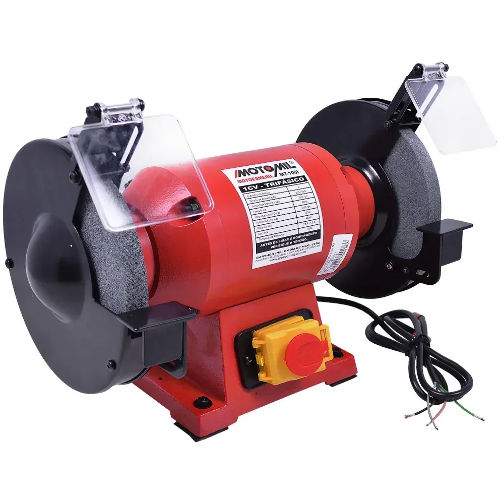 Motoesmeril Mt100I 1Hp 220/380V Motomil - Imagem 3