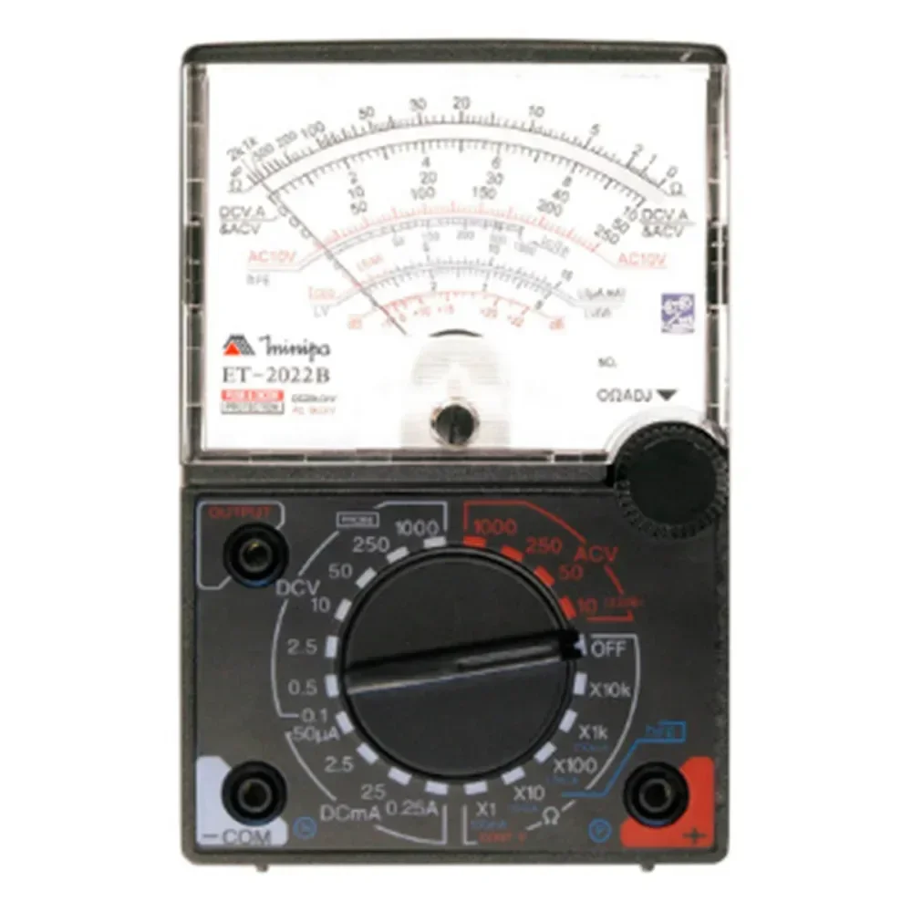 Multímetro Analógico Et2022B Cat Ii 300V Minipa - Imagem 2