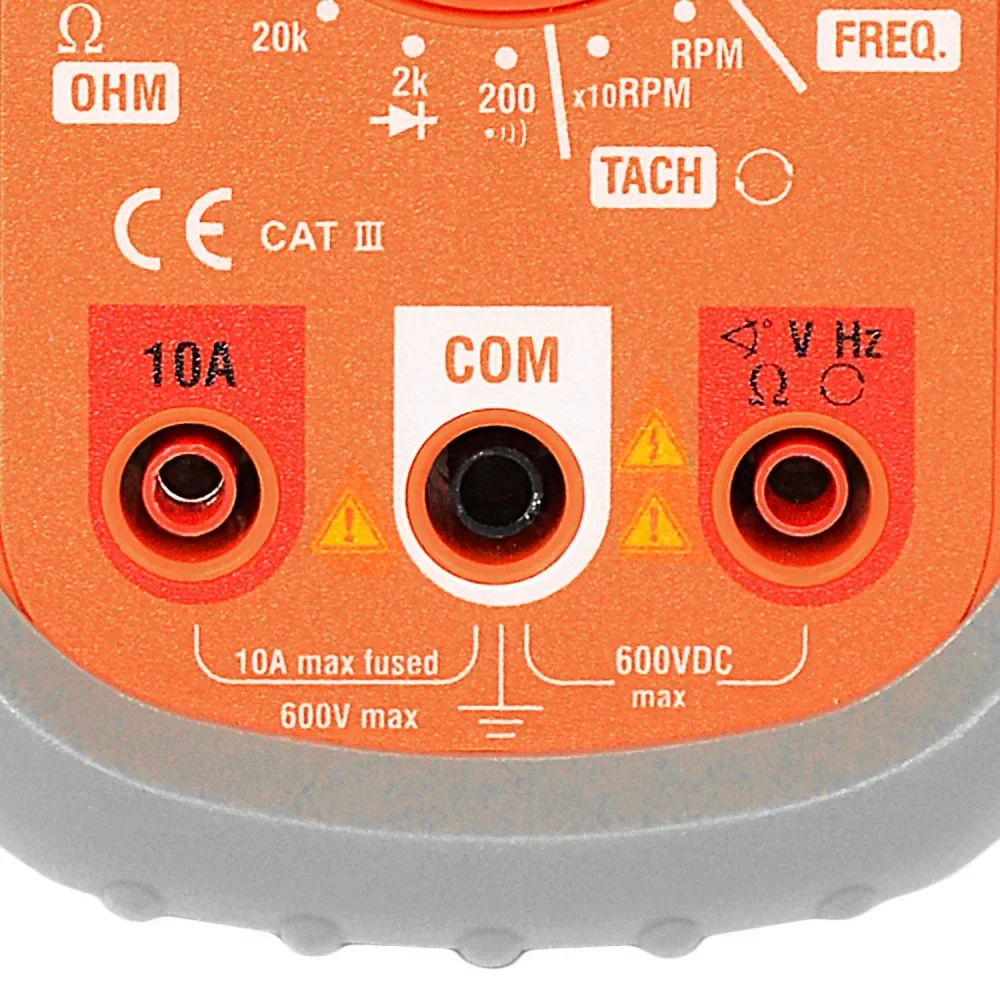 Multímetro Digital Automotivo At-2005 Dc 10A 600V Icel - Imagem 5