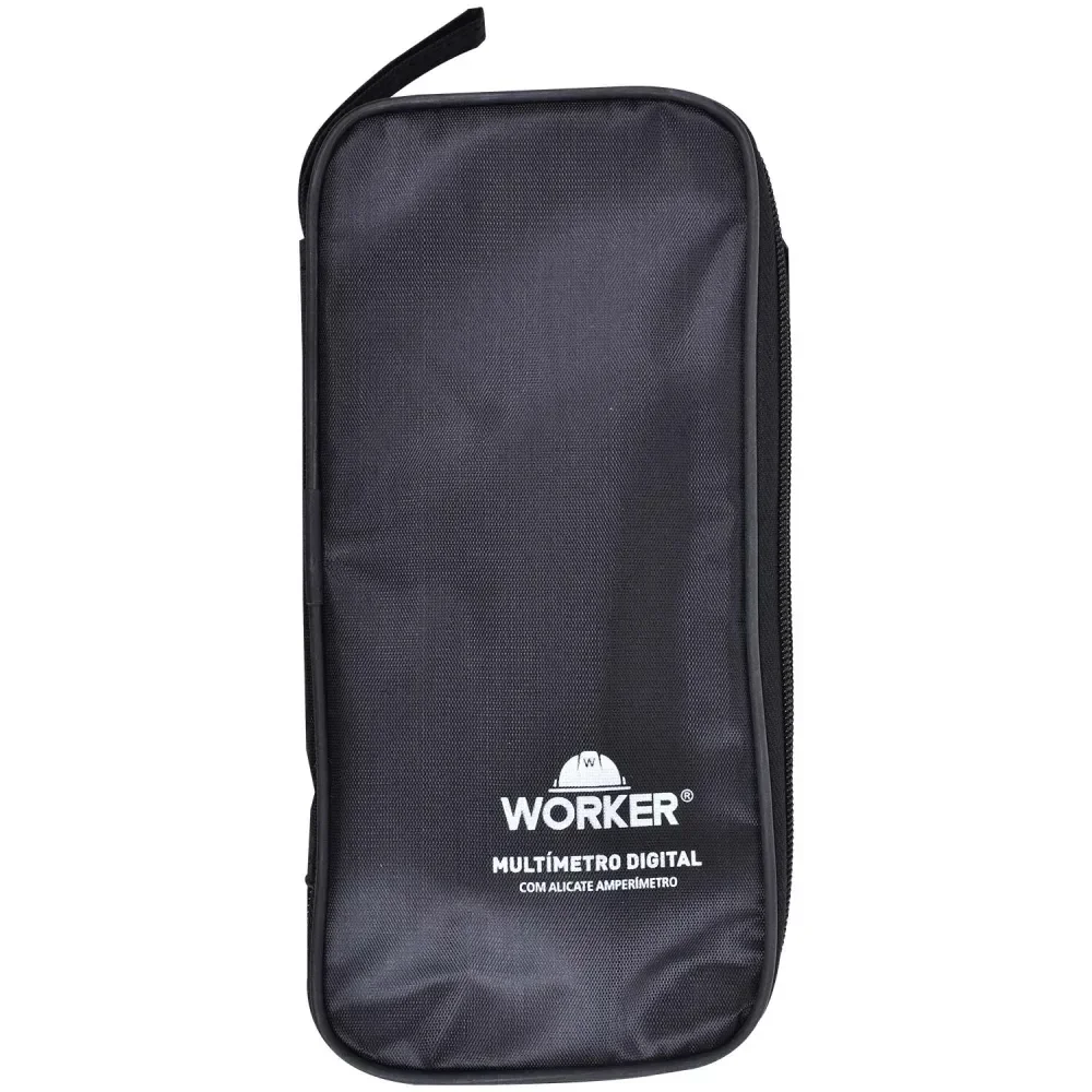 Multímetro Digital Com Alicate De Amperímetro 1000A Worker - Imagem 5