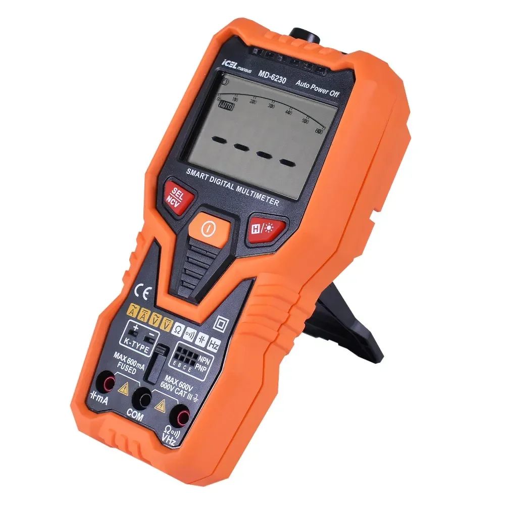 Multímetro Digital Md-6230 Ac/Dc 600 Ma Icel - Imagem 2