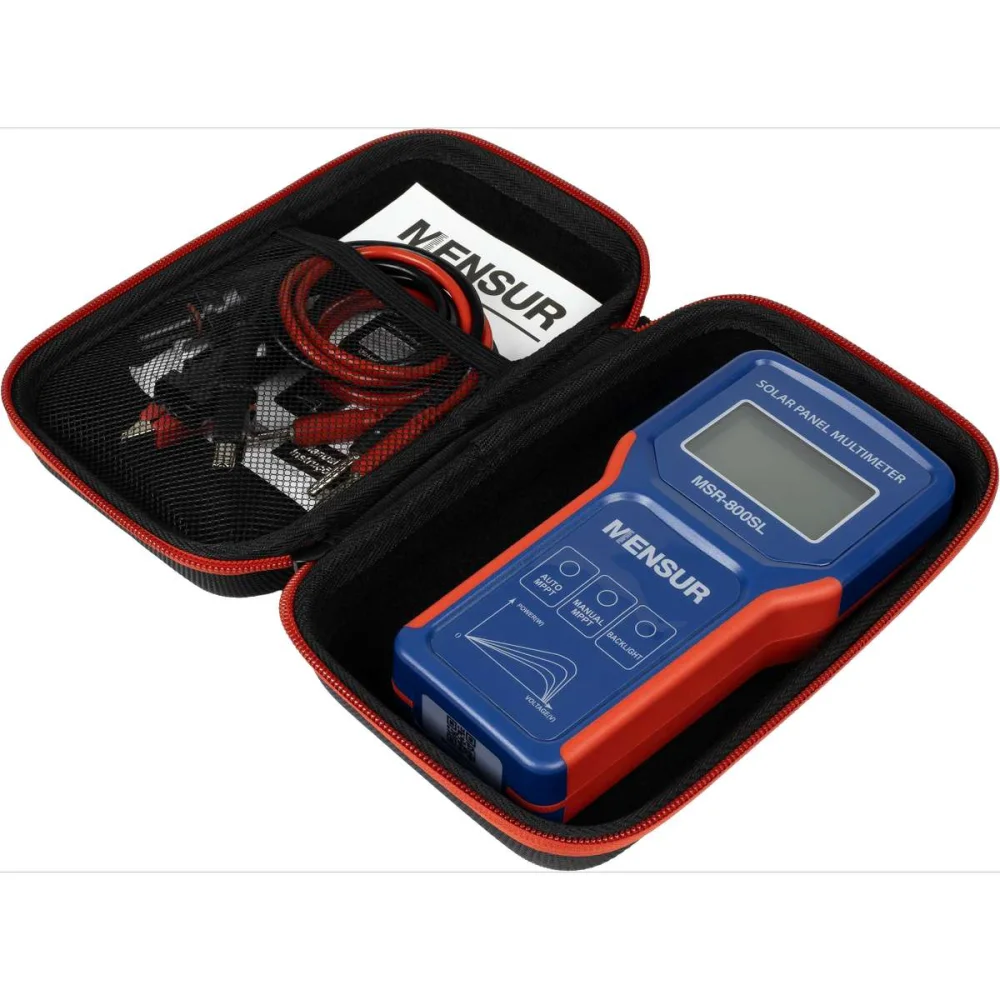 Multímetro Digital Painel Solar 800W Mensur - Imagem 5