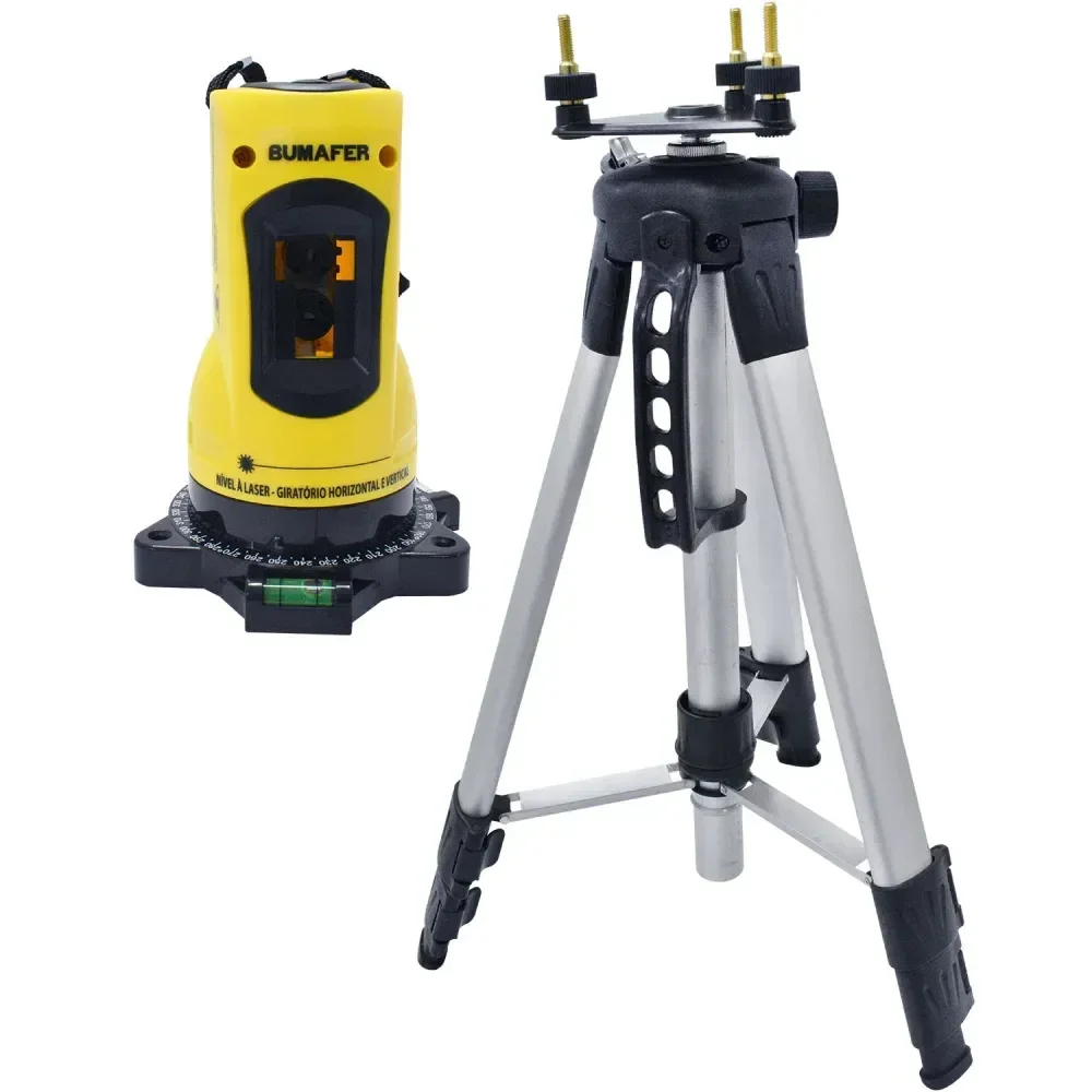 Nível A Laser Giratório 0,5Mm 10M 5Mw Bumafer - Imagem 2