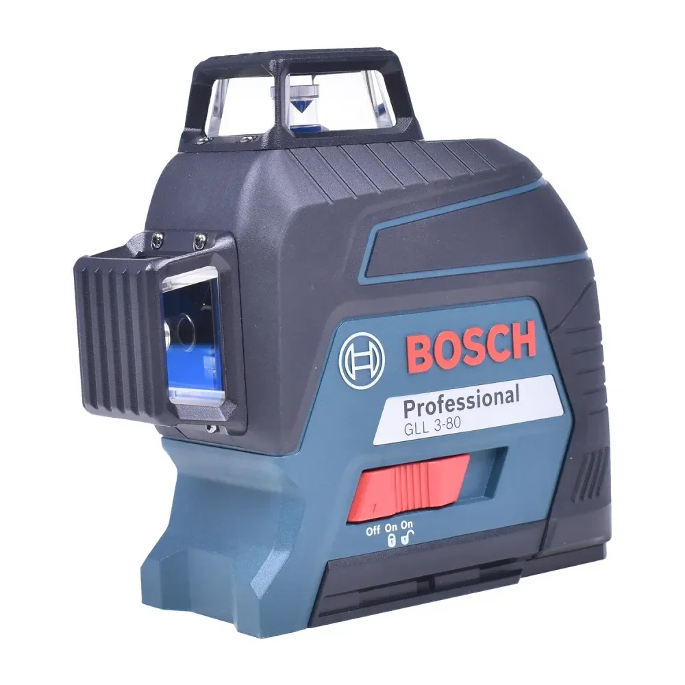 Nível A Laser Linhas Cruzadas 30 Metros Gll3-80 Bosch - Imagem 2
