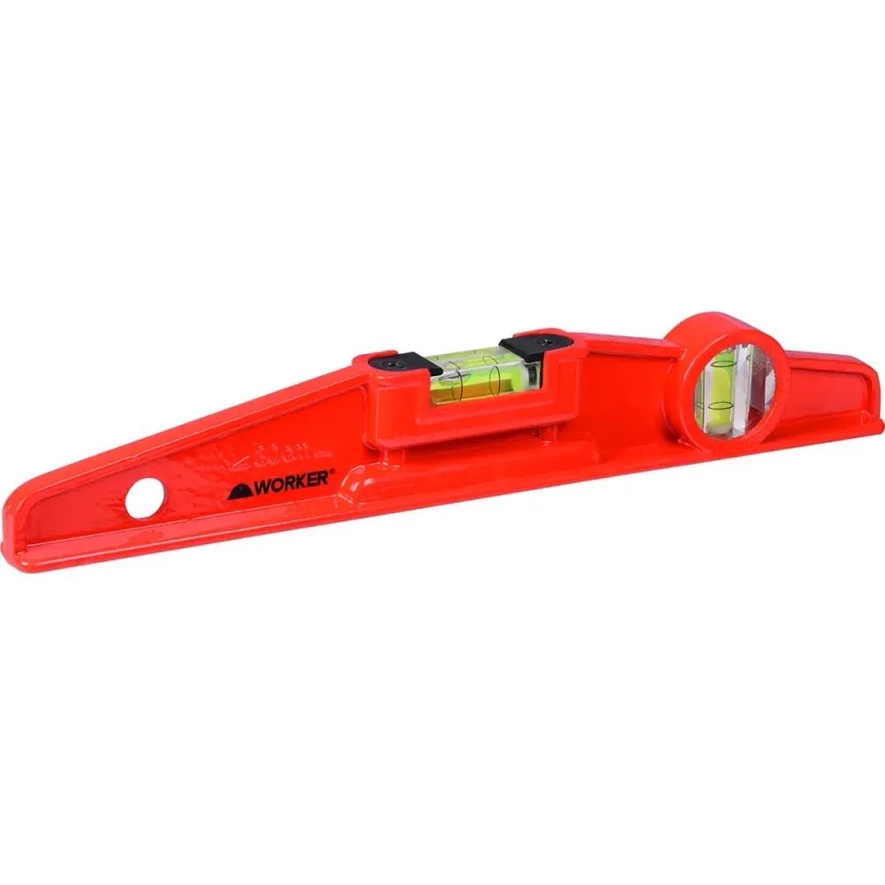 Nível Alumínio Base Magnética 12Com 300Mm Da Worker - Imagem 2