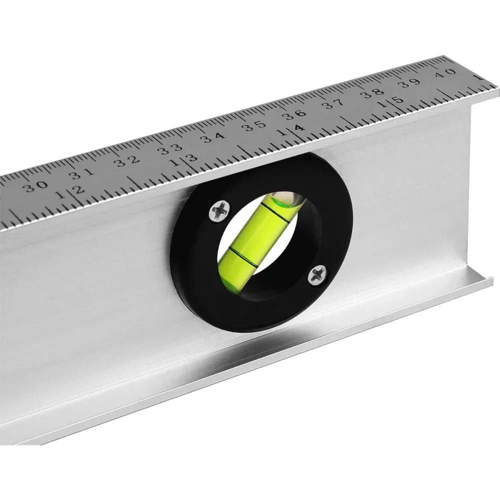 Nível Alumínio Modelo 40 Com 1000Mm 3 Bolhas Da Worker - Imagem 3