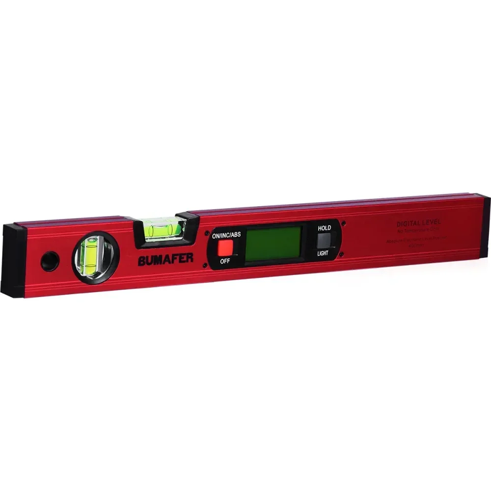 Nível Digital Em Alumínio 0-90° Com 2 Bolhas Bumafer - Imagem 2