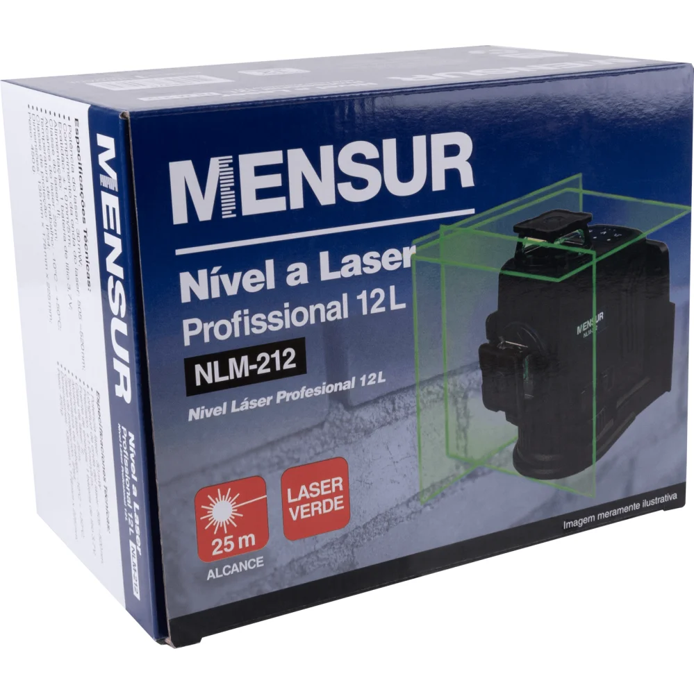 Nível Laser Digital Nlm-212 Mensur - Imagem 19