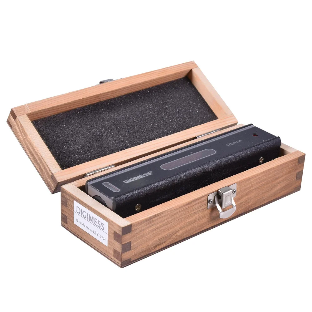 Nível Linear De Precisão 272.204 Digimess - Dimensão 200Mm Sensibilidade 0,02Mm/M - Imagem 4