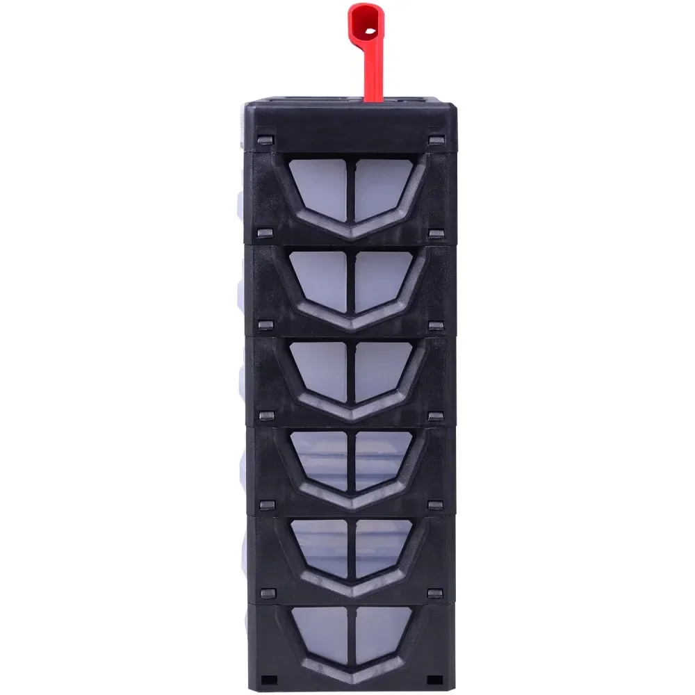 Organizador Plástico 17 Gavetas 31,5X14X38,5Cm Worker - Imagem 5